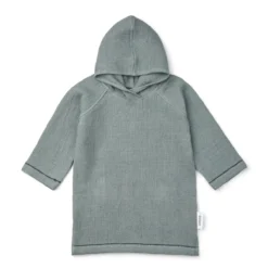 Liewood Bademantel-Poncho Avi „Blue fog“
