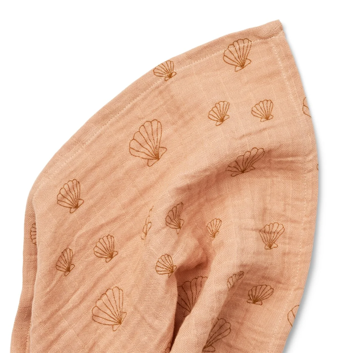 Liewood Ben Musselin Wickeltuch „Sea shell / Pale tuscany, 110x110cm
