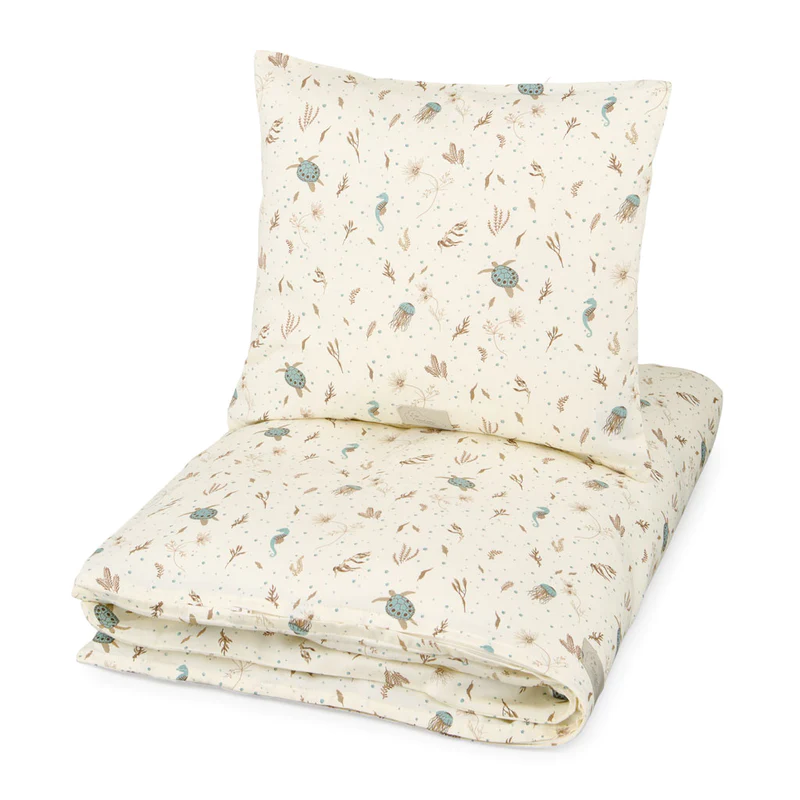 Cam Cam Junior Bettwäsche „Sea Garden“ – 100x140cm / 40x45cm