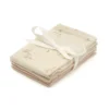 Cam Cam Musselin Waschlappen „Ashley“, 4er-Set, 30x30cm, GOTS