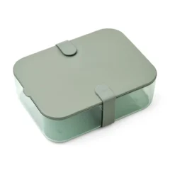 Liewood Snack-Box Carin „Faune green / Peppermint“, groß, 20x15x7cm