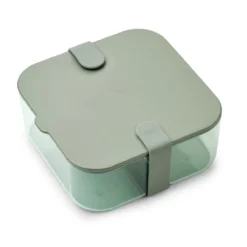 Liewood Snack-Box Carin „Faune green / Peppermint“, klein, 15x7cm