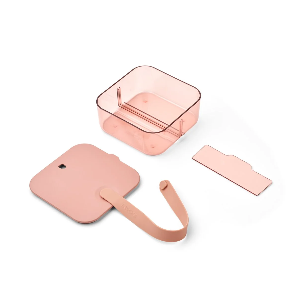 Liewood Snack-Box Carin „Tuscany rose / Dusty raspberry“, klein, 15x7cm
