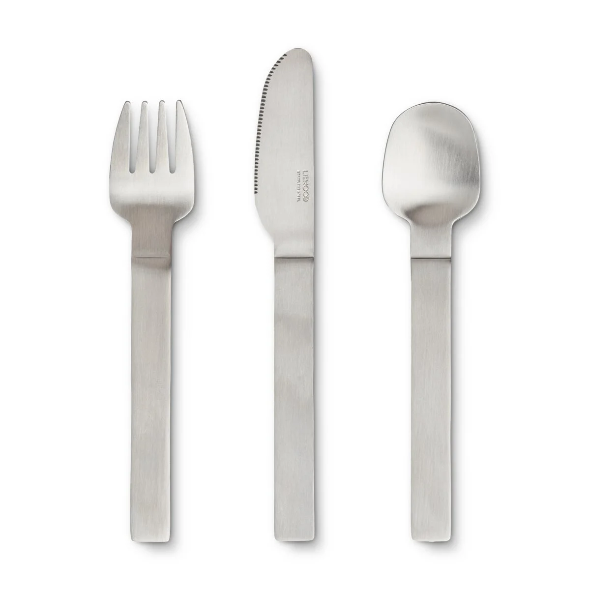 Liewood Kinderbesteck-Set Colin „Steel“, 3-teilig