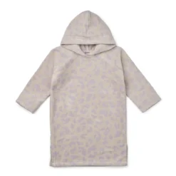 Liewood Emilia Poncho-Bademantel „Leo / Misty lilac“