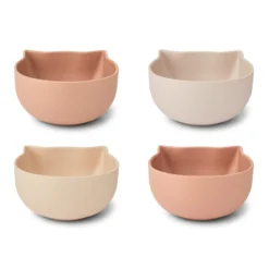 Liewood Filiz Snack Schüsseln „Pale tuscany multi mix“, aus PLA, 4er-Set