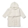 Liewood Bademantel Gray „Crisp white / Sandy“