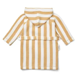 Liewood Bademantel Gray „White / Yellow mellow“ Gr. 1-8 Jahre