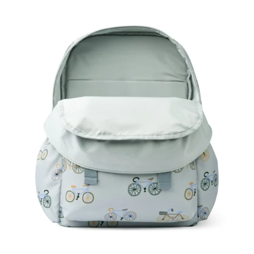 Liewood Schulrucksack Helena „Bicycle / Cloud blue“, 42x28x17cm