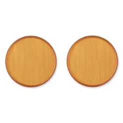 Liewood Kinderteller-Set Johs „Yellow mellow“ aus Tritan