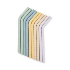 Liewood Silikon Strohhalme Jonas „Jojoba multi mix“, 10er-Set