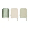 Liewood Sylvester Waschlappen 3er-Set „Garden green / Creme de la creme multi mix“