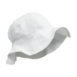 Liewood Sonnenhut Amelia „Crisp white“, Seersucker, 0-9 Monate