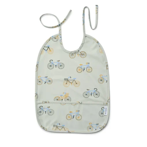 Liewood Lai Lätzchen „Bicycle / Cloud blue“