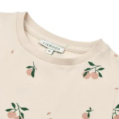 Liewood Kurzarm Kinder-T-Shirt Apia „Peach / Sea shell“