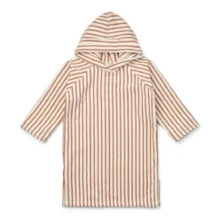 Liewood Emilia Poncho-Bademantel „Tuscany rose / Creme de la creme“