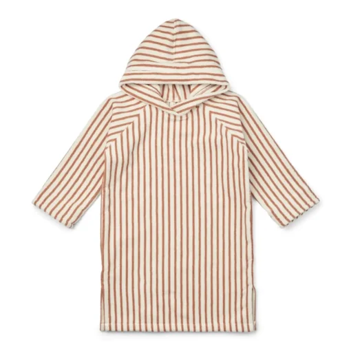 Liewood Emilia Poncho-Bademantel „Tuscany rose / Creme de la creme“