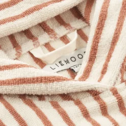 Liewood Emilia Poncho-Bademantel „Tuscany rose / Creme de la creme“
