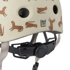 Liewood Kinder-Fahrradhelm Hilary „Leopard / Sandy“, XS, 44-48cm