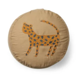 Liewood Mini-Sitzsack Betsy „Leopard / Oat“, Puff, 31x15cm