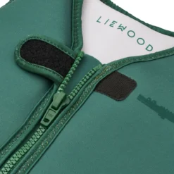 Liewood Dove Kinder-Schwimmweste mit Krokodilrücken „Garden green“ 11-30kg