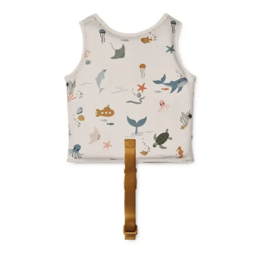 Liewood Dove Kinder-Schwimmweste „Sea creature / Sandy“
