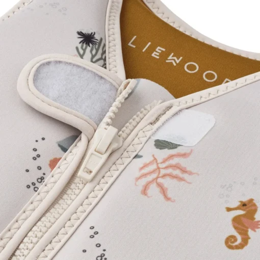 Liewood Dove Kinder-Schwimmweste „Sea creature / Sandy“