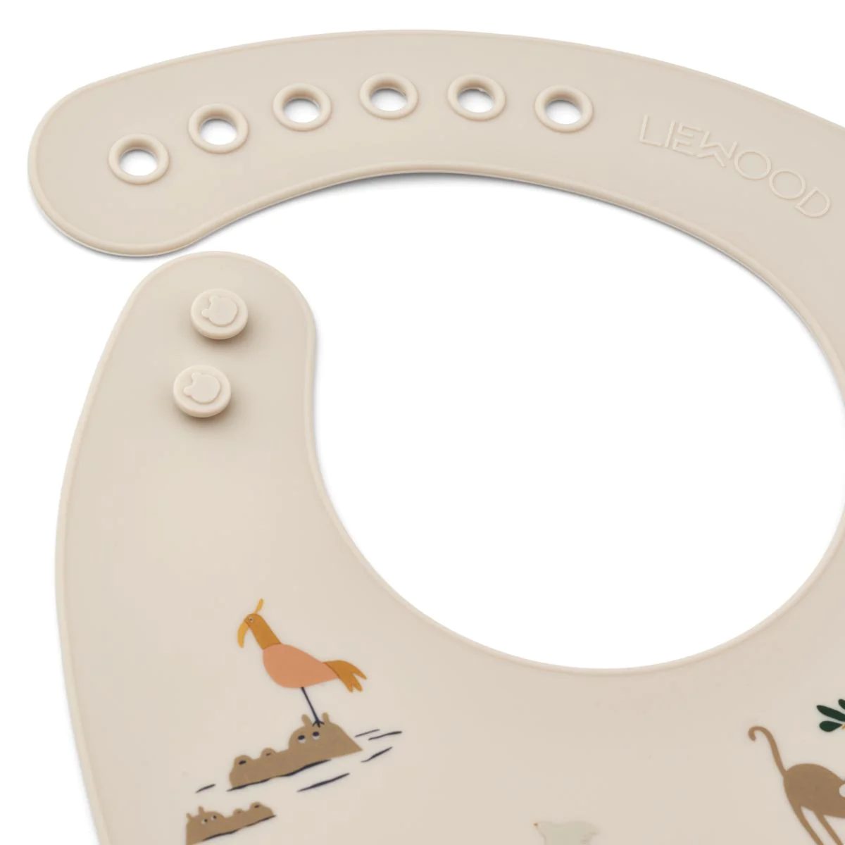 Liewood Tilda Silikon Lätzchen „All together / Sandy“, 2er Set