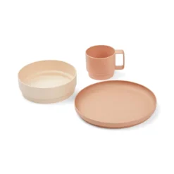 Liewood Geschirrset Walt „Rose mix“, PLA, 3-teiig