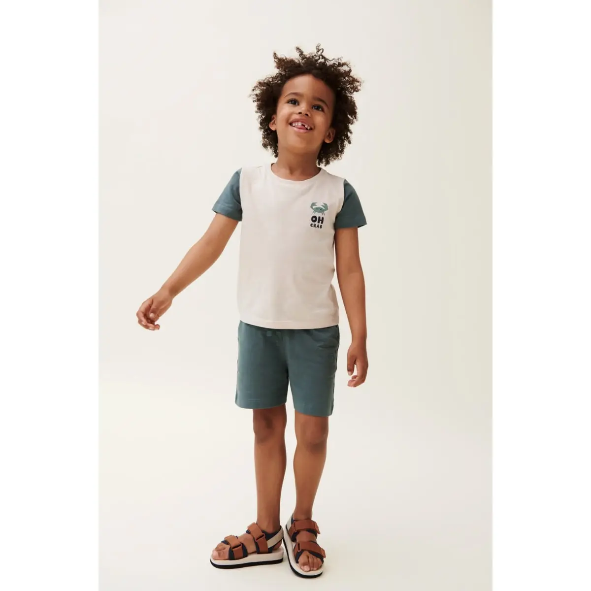 Liewood Kurzarm Baby-T-Shirt Apia „Peach / Sea shell“, Gr. 56-92 – Bild 5