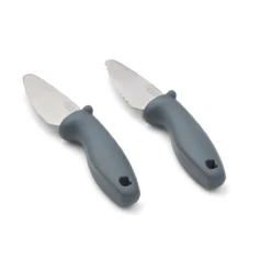 Liewood Kindermesser-Set Perry „Whale blue“, 2-teilig