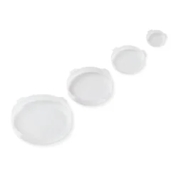 Liewood Universal-Silikondeckel-Set Rassmus „Clear“ 4-teilig