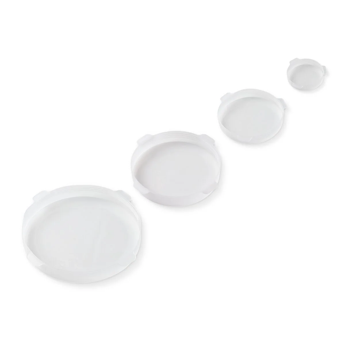 Liewood Universal-Silikondeckel-Set Rassmus „Clear“ 4-teilig