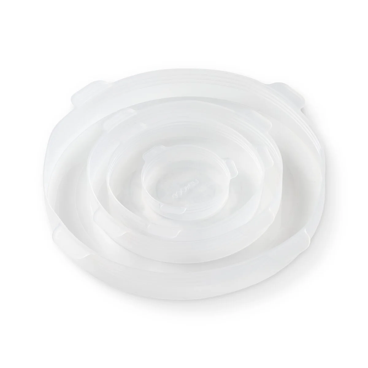 Liewood Universal-Silikondeckel-Set Rassmus „Clear“ 4-teilig