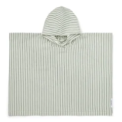 Liewood Roomie Badeponcho „Garden green / Creme de la creme“