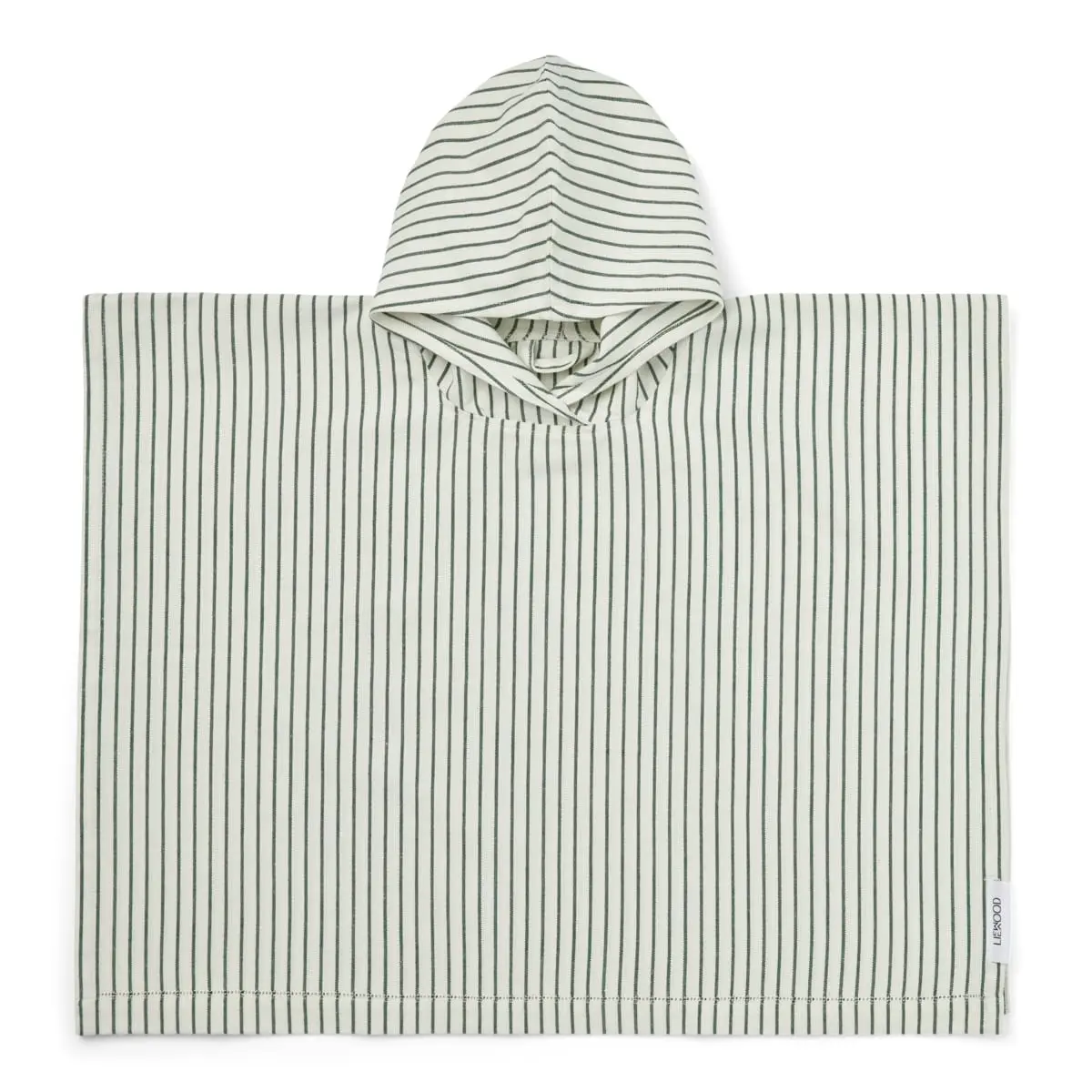 Liewood Roomie Badeponcho „Garden green / Creme de la creme“