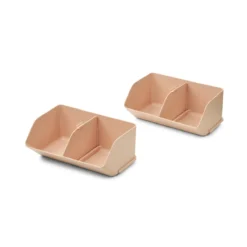 Liewood Aufbewahrungssystem Rosemary „Rose“, medium, 2er-Set, 12x28x18cm