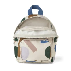 Liewood Saxo Mini-Kinderrucksack „Paint stroke / Sandy“, 1-3 Jahre