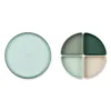 Liewood Trennteller Shawn „Peppermint multi mix“ aus Tritan / Silikon