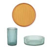 Liewood Kindergeschirr-Set Kain „Sea blue mix“ aus Tritan
