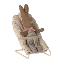 Maileg Hase „Rosa-Blaues Karo“, MY, H11cm