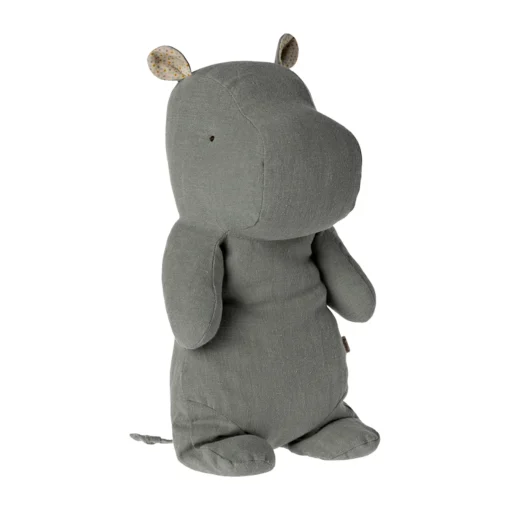 DELISTED Maileg Safari Friends Kuscheltier Hippo „grau-grün“, medium, H34cm