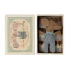 Maileg Baby Maus „Sleepy wakey / Blau“ in Streichholzschachtel, H8cm