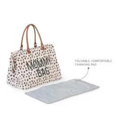 DELISTED Childhome Mommy Bag mit Leopardenmuster – große Wickeltasche – Bild 12