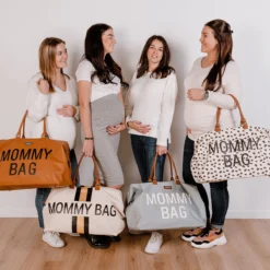 DELISTED Childhome Mommy Bag mit Leopardenmuster – große Wickeltasche – Bild 7