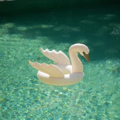 Konges Sløjd Kinder-Schwimmring „Schwan / Creme“, ø50cm