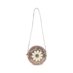 Konges Sløjd Glitzer-Schultertasche für Kinder „Daisy“