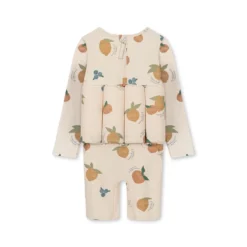 Konges Sløjd Floatsuit Schwimm-Jumpsuit „Fruity“, mit Schwimmhilfe, LSF 50+