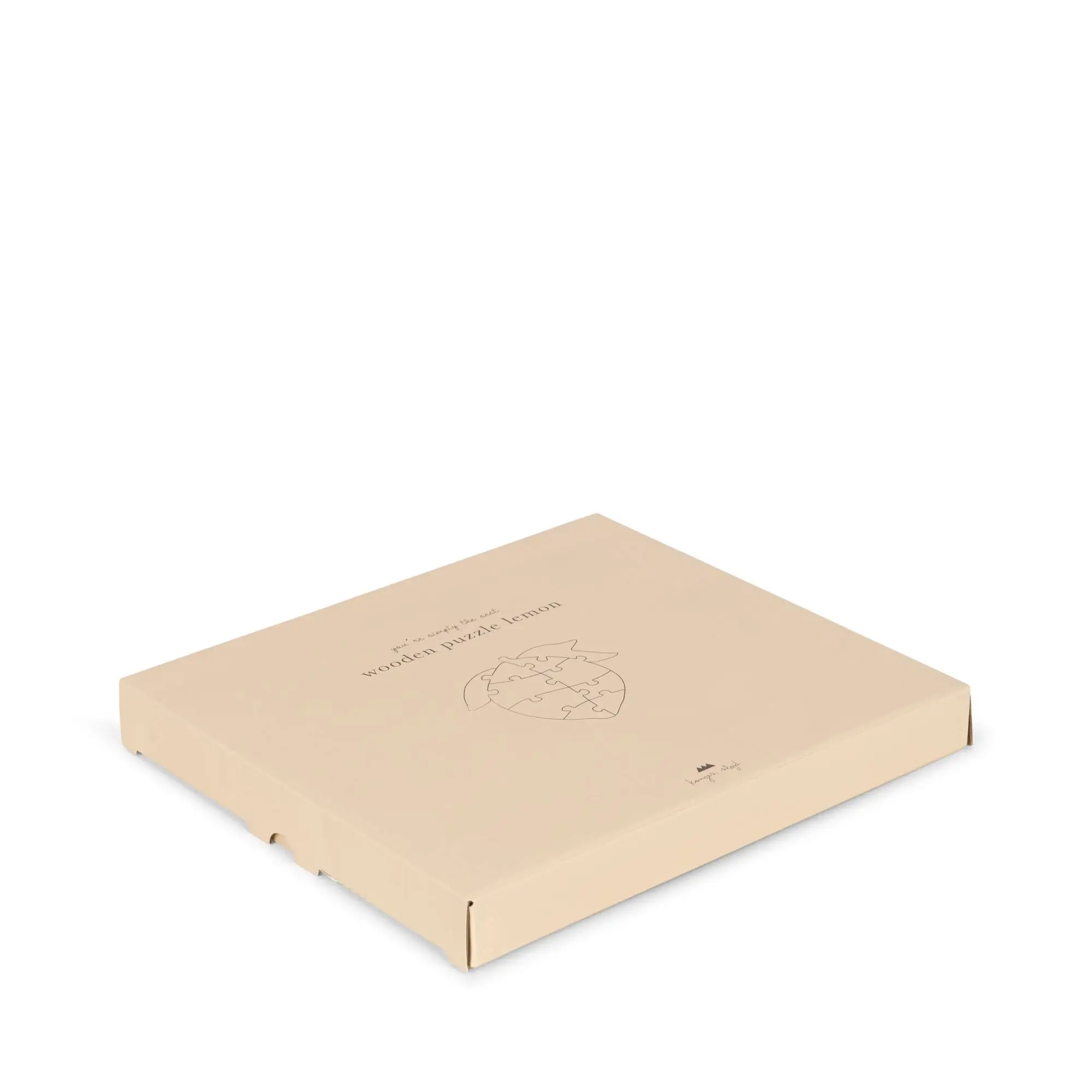 Konges Sløjd Holzpuzzle „Lemon“ aus FSC®-Holz