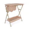 Konges Sløjd Puppenwickeltisch „Bloomie Blush“, H49cm